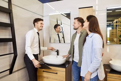 family-friendly & fabulous blending function with style in shared bathrooms